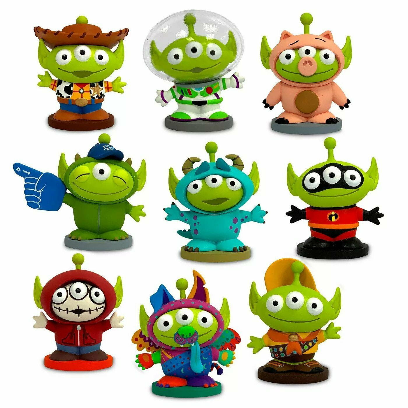 Disney Store Pixar Toy Story Alien Remix Mash Up deluxe 9