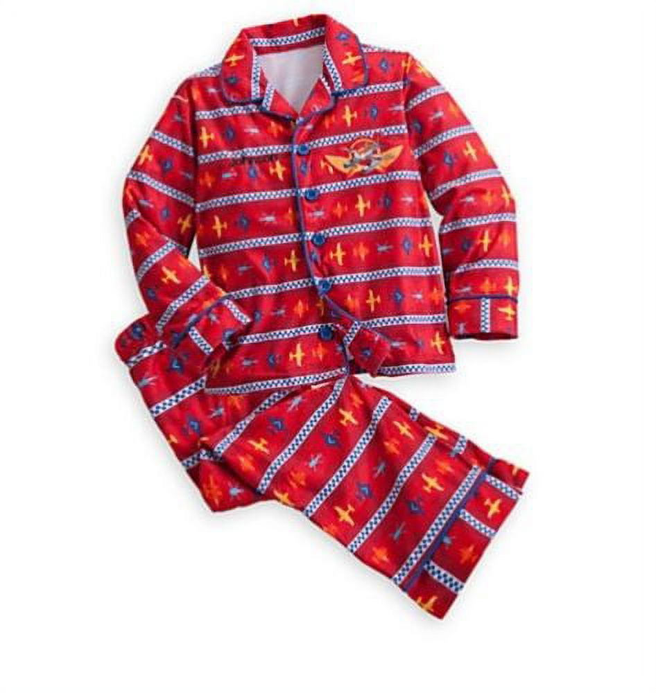 Disney Store Planes Fire Rescue Pajama PJ s Set Boys Size 3