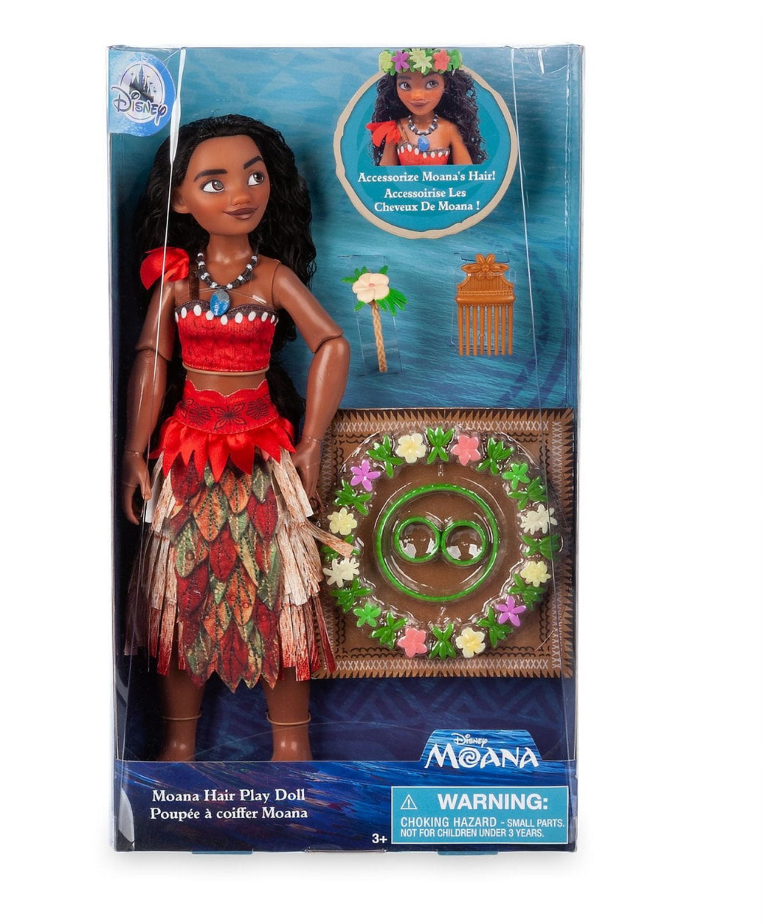 Jim Shore Disney Traditions Moana with Pua & Hei Hei Welcome to Motunui  #6008078 