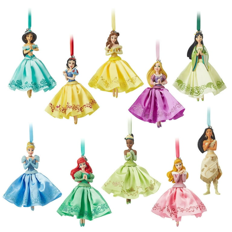 Disney ディズニー ストア sketchbook オーナメント プリンセス Disney Store Princess Sketchbook Ornament Set 10 Pieces Ariel