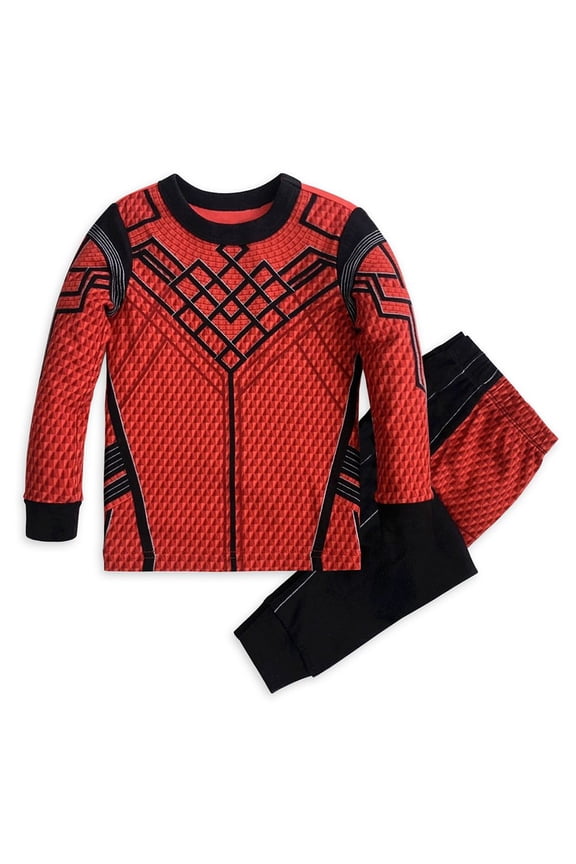 Store Shang-Chi Legend of the Ten Rings Costume PJ Pals Pajamas Sleep Set Boys Size 5 Small