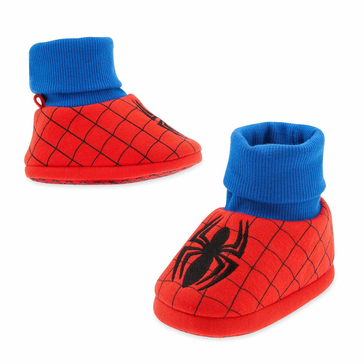 Disney Store Spider Man Baby Costume Boys Soft Slippers Shoes 18 24