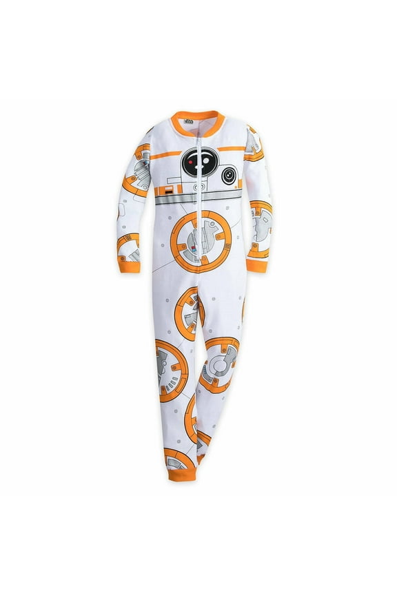 BB 8 Costume Cotton Tight Fit Sleeper Pajama Boy Size 7