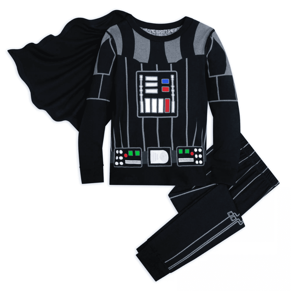 Store Star Wars Darth Vader Costume PJ PALS for Kids Size 10