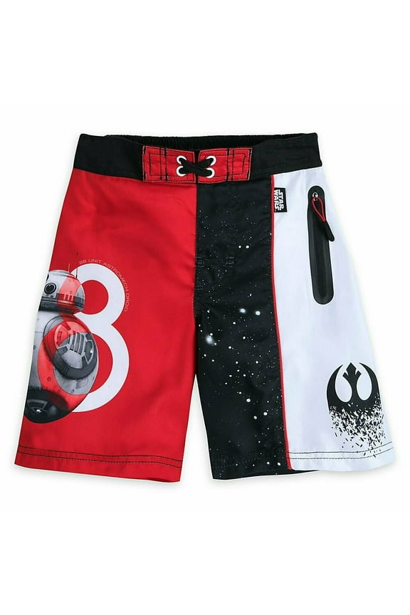 Store Star Wars Rebels BB-8 Swim Trunks 50+ UV Boys Toddler Size 4