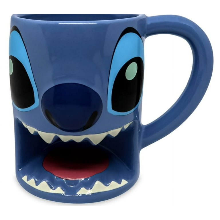 Disney Store Stitch Sculpted Mug Brand New 