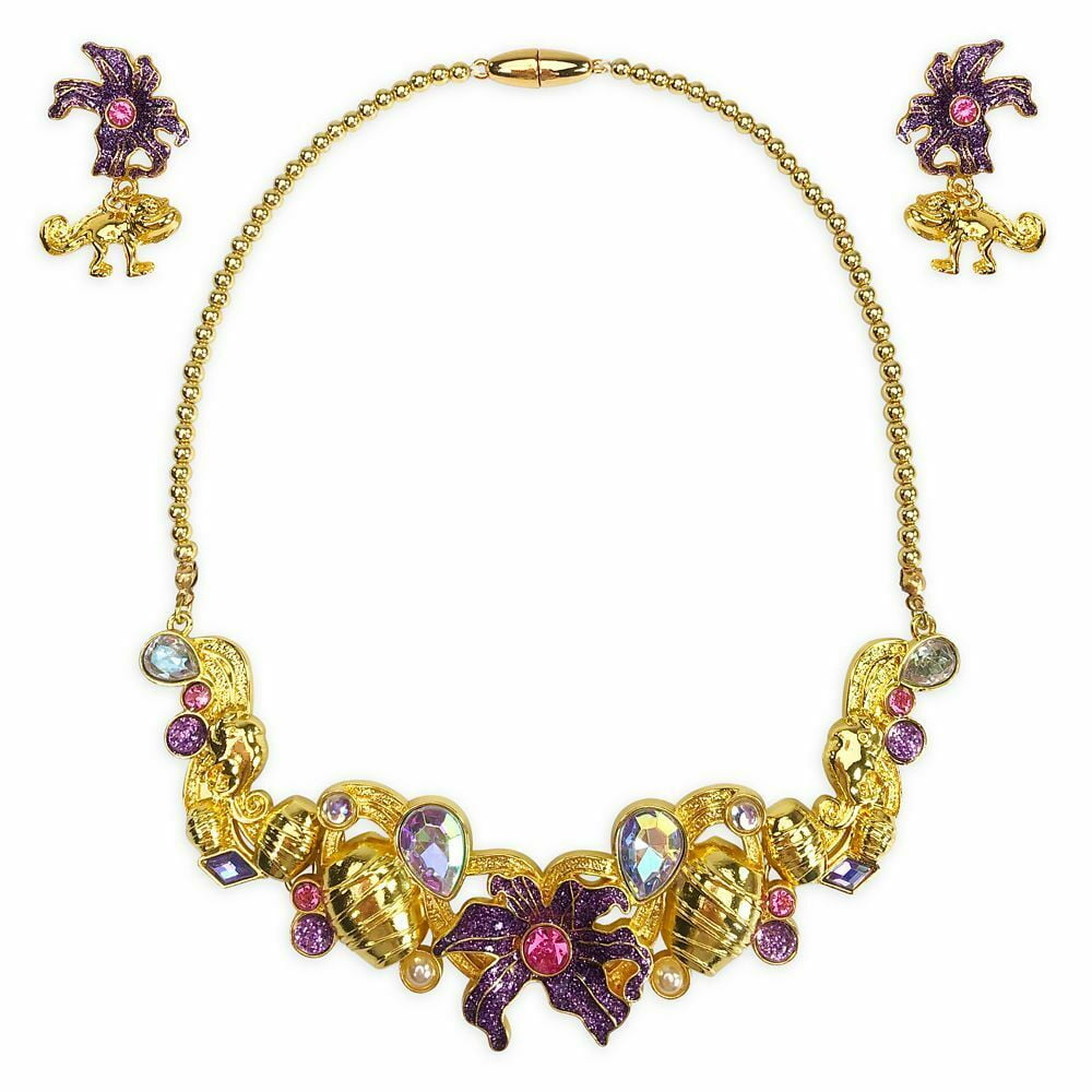 Disney Rapunzel Inspired Diamond Pendant Necklace in Sterling Silver 1/20  CTTW | Enchanted Disney Fine Jewelry