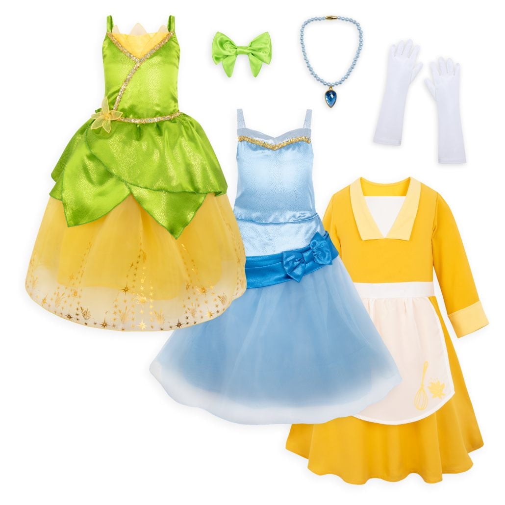 Disney Store Tiana Costume Story Set For Kids