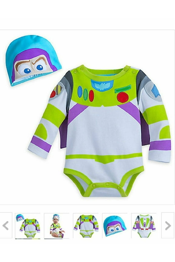 Disney Toy Story Buzz Lightyear Bodysuit Baby Boy Size 18/24 Month