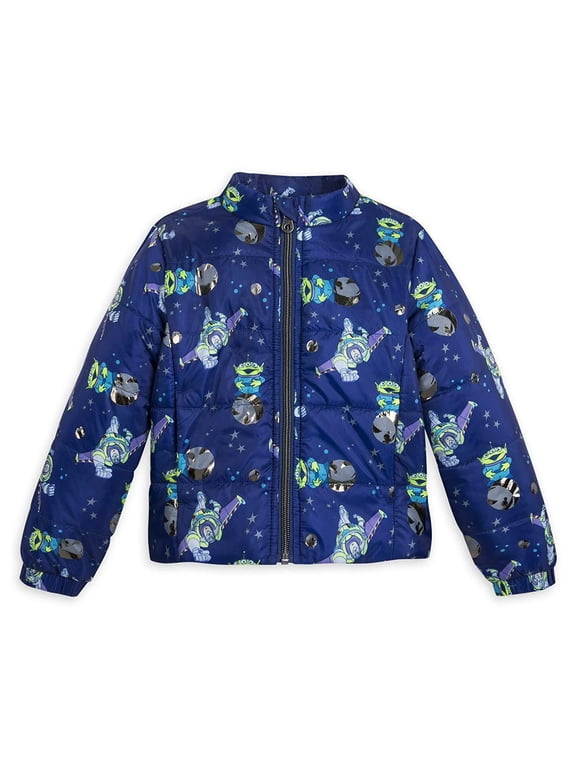 Toy Story Buzz Lightyear Lightweight Quilted Jacket Boy Size 5/6