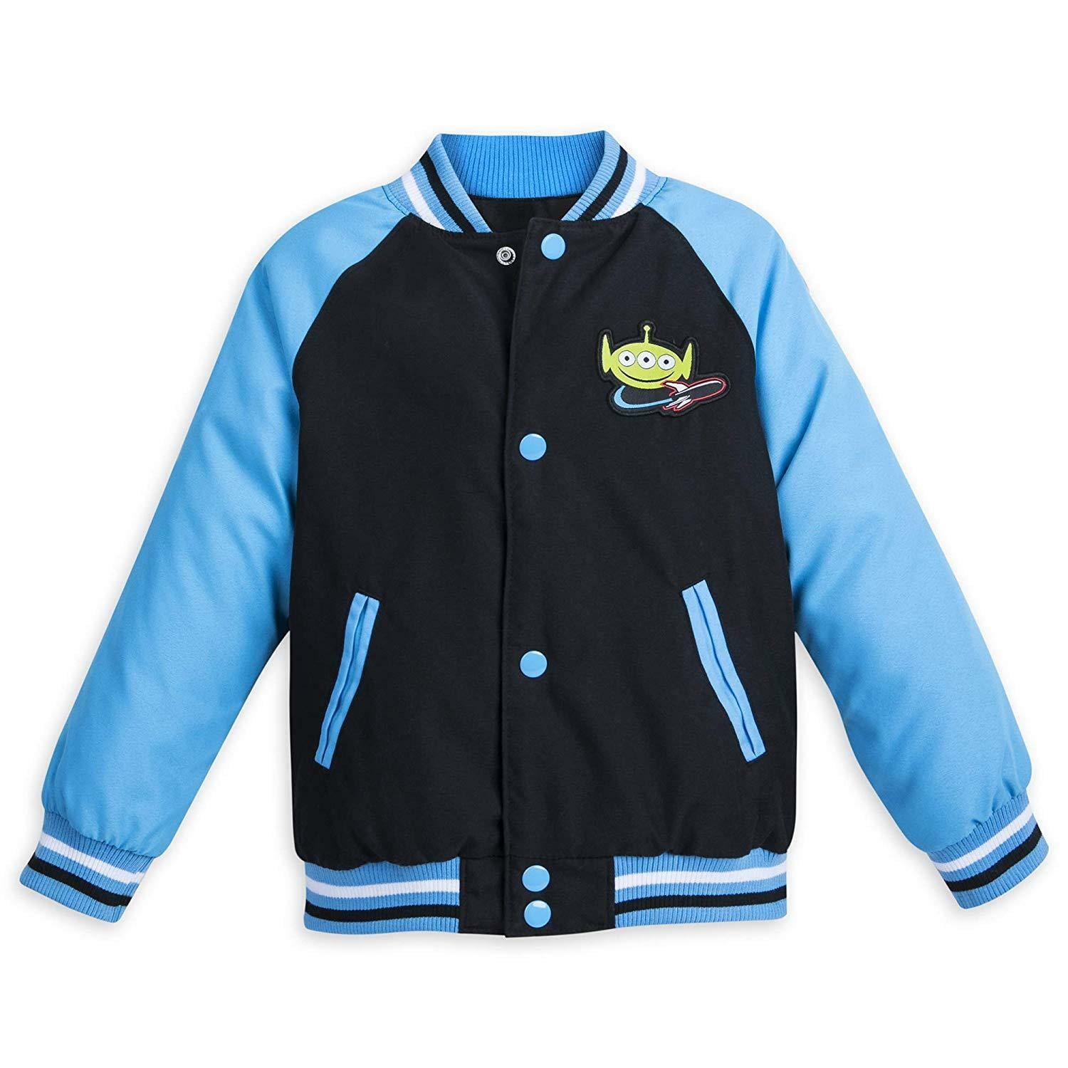 Disney Toy Story Buzz Lightyear Varsity Jacket Boy Size 5/6