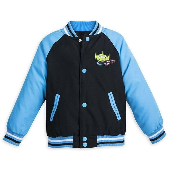 Disney Toy Story Buzz Lightyear Varsity Jacket Boy Size 5/6