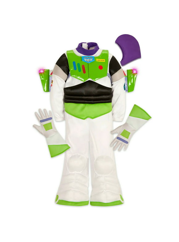 Disney Store Toy Story Buzz Lightyear Light Up Costume Set Boys Size 5/6 S