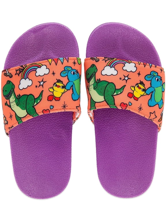 Toy Story Slides Sandals Flip Flops Kids Size 11/12