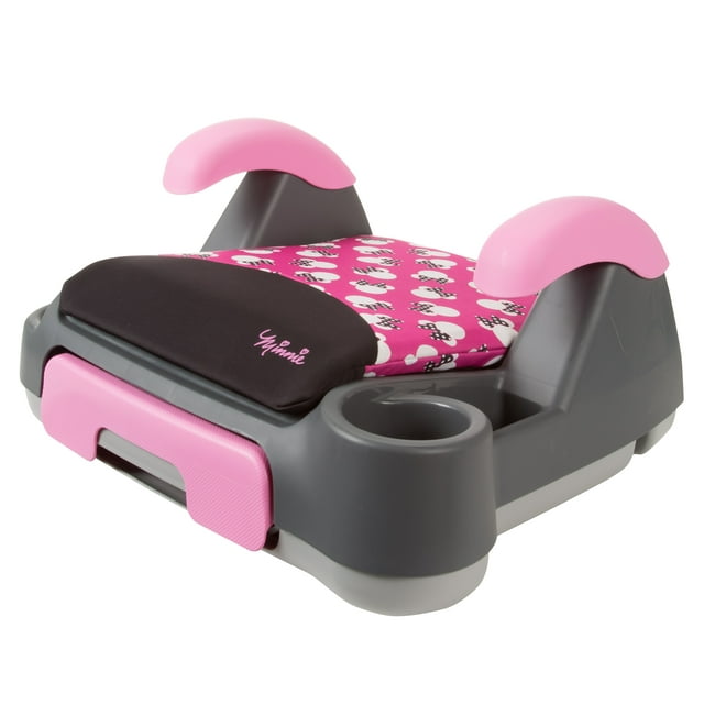 Disney Store 'n Go Backless Booster Car Seat, Minnie Silhouette Pink
