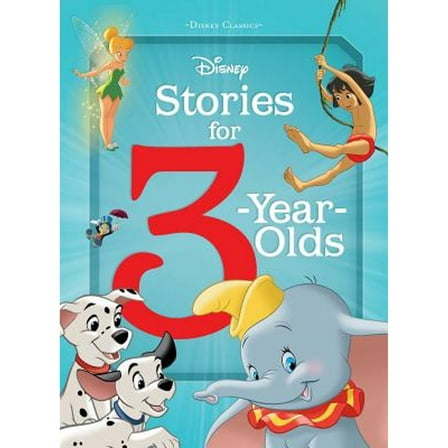 Pre-Owned Disney Stories for 3-Year-Olds (Hardcover) 0794444350 9780794444358