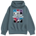 thumbnail image 1 of Disney - Story Needs Villain - Women's Oversized Fleece Hoodie Sweatshirt, 1 of 3