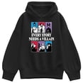 thumbnail image 1 of Disney - Story Needs Villain - Women's Oversized Fleece Hoodie Sweatshirt, 1 of 3