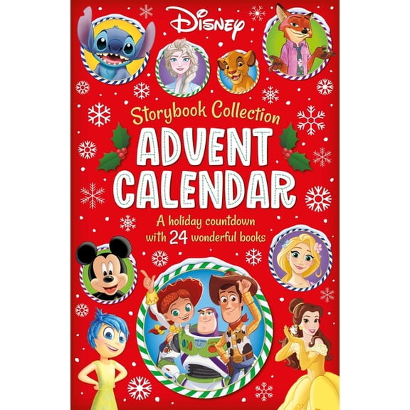 Disney: Storybook Collection Advent Calendar: A Festive Countdown with 24 Wonderful Books, (Hardcover)