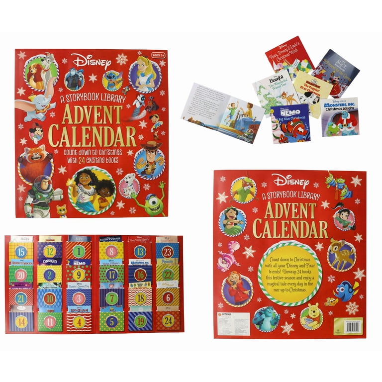 Disney Storybook Collection Advent Calendar Christmas Holiday, 24