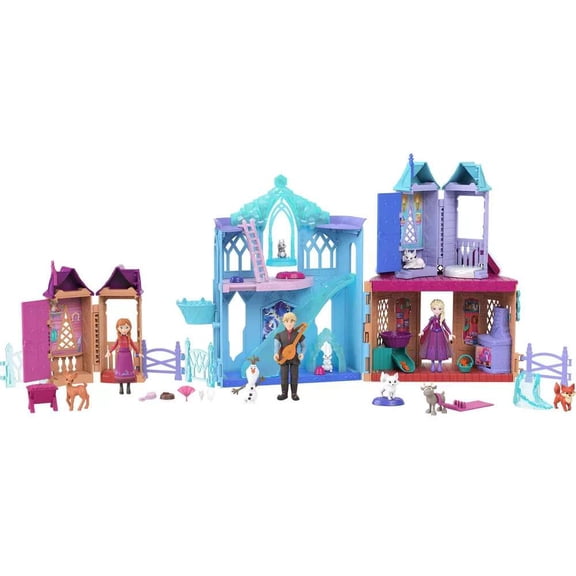 Disney Storytime Stackers Animals of Arendelle Gift Set [Includes 3 Mini Dolls, 3 Playsets & Accessories]