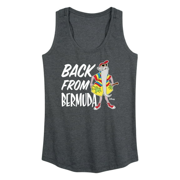 Disney - Straight Outta Bermuda - Women's Racerback Tank Top