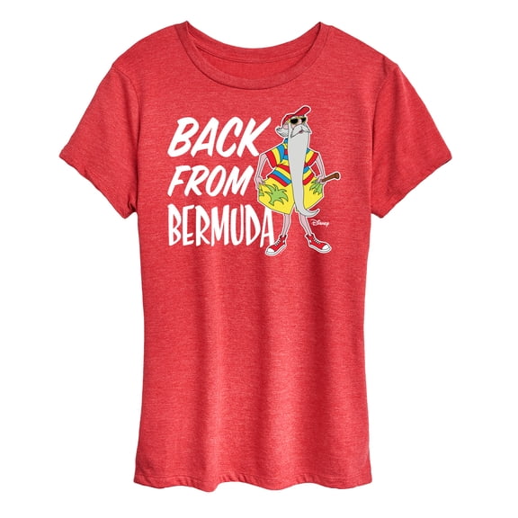 Disney - Straight Outta Bermuda - Women's Short Sleeve Graphic T-Shirt