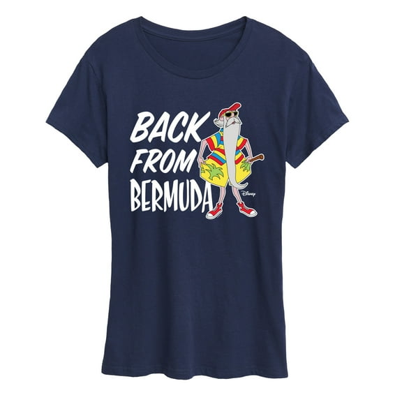 Disney - Straight Outta Bermuda - Women's Short Sleeve Graphic T-Shirt