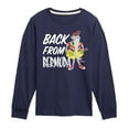 thumbnail image 1 of Disney - Straight Outta Bermuda - Youth Long Sleeve Graphic T-Shirt, 1 of 5