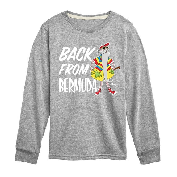 Disney - Straight Outta Bermuda - Youth Long Sleeve Graphic T-Shirt