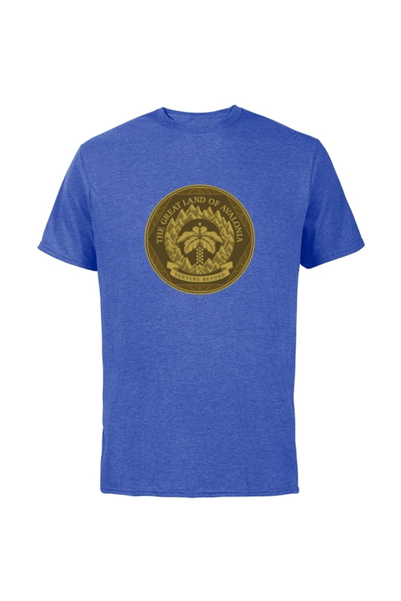 Strange World Great Land of Avalonia Venture Beyond - Short Sleeve Cotton T-Shirt for Adults - Customized-Royal Heather