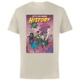 thumbnail image 1 of Disney Strange World Let’s Go Make History - Short Sleeve Cotton T-Shirt for Adults - Customized-Natural, 1 of 5