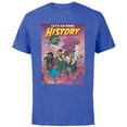 thumbnail image 1 of Disney Strange World Let’s Go Make History - Short Sleeve Cotton T-Shirt for Adults - Customized-Royal Heather, 1 of 5
