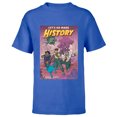 thumbnail image 1 of Disney Strange World Let’s Go Make History - Short Sleeve T-Shirt for Kids - Customized-Royal, 1 of 5