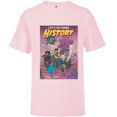 thumbnail image 1 of Disney Strange World Let’s Go Make History - Short Sleeve T-Shirt for Kids - Customized-Soft Pink, 1 of 5