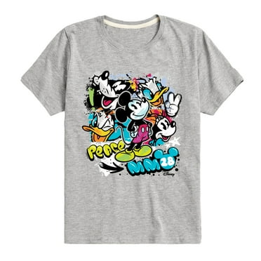 Disney - Street Art - Toddler & Youth Short Sleeve Graphic T-Shirt