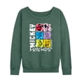 thumbnail image 1 of Disney - Streetwear Group Shot - Women's Lightweight French Terry Long Sleeve Shirt, 1 of 5