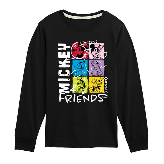 Disney - Streetwear Shot - Toddler & Youth Long Sleeve Graphic T-Shirt