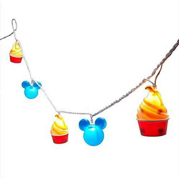 Disney String Lights Set Disney Treats Park Food Icons