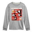 thumbnail image 1 of Disney - Student Life - Toddler & Youth Long Sleeve Graphic T-Shirt, 1 of 5
