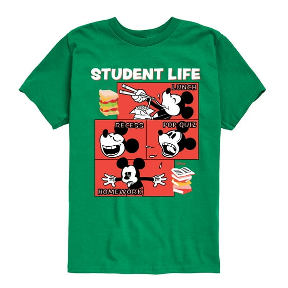 Disney - Student Life - Toddler & Youth Short Sleeve Graphic T-Shirt