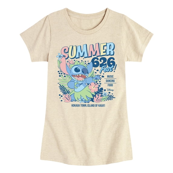 Disney - Summer 626 Fest - Youth Girls Short Sleeve T-Shirt