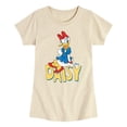thumbnail image 1 of Disney - Summer Daisy - Youth Girls Fitted Short Sleeve T-Shirt, 1 of 4