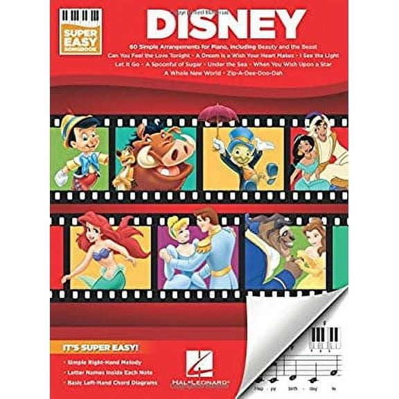 Disney - Super Easy Songbook (Paperback)