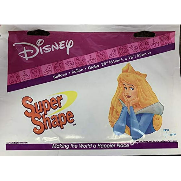 SLEEPING BEAUTY AURORA Balloon  Large Shape Foil Mylar Balloon  Party Supplies Decorations Foil Mylar Balloon