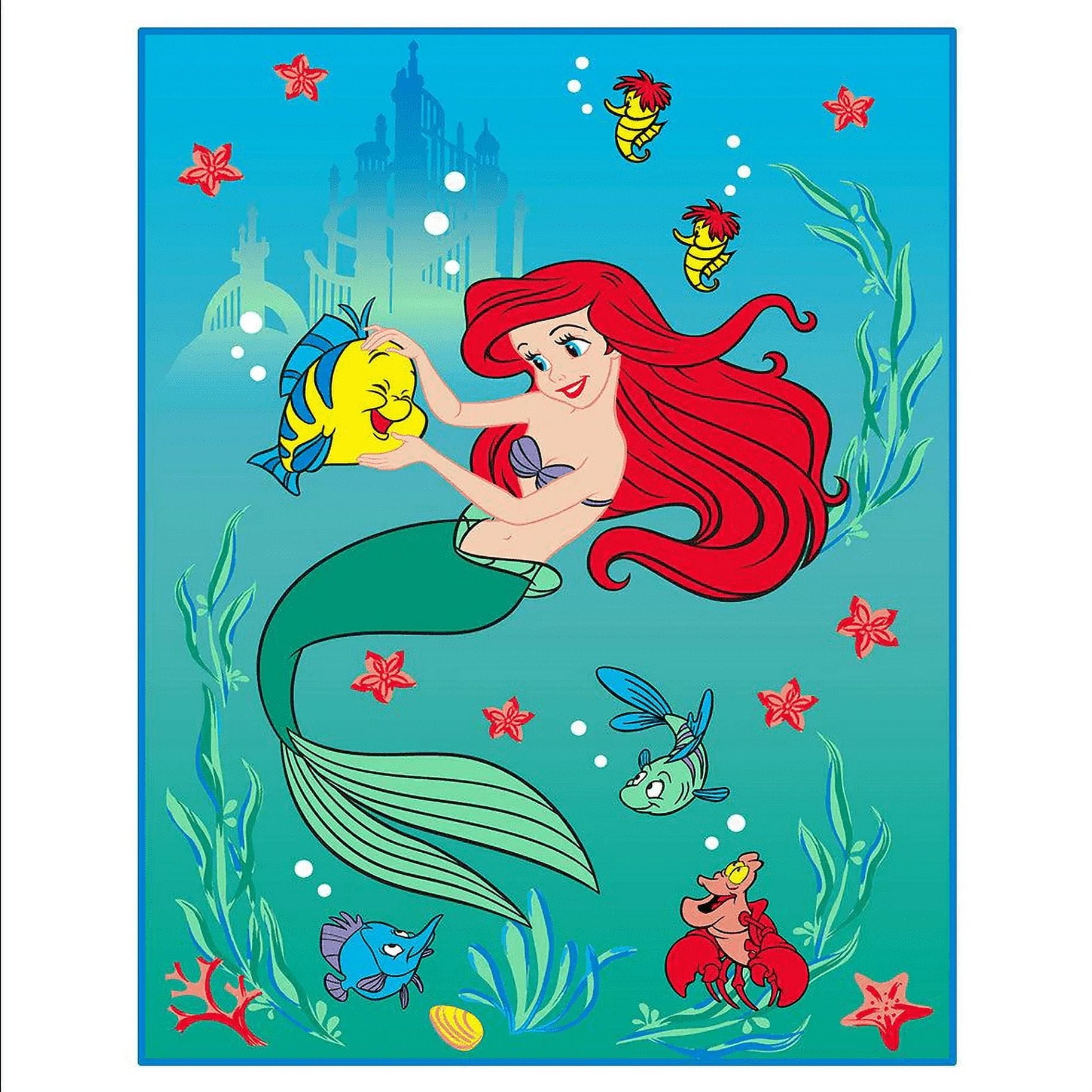 Disney Super Soft Plush Raschel Blanket, Twin Size - Machine Washable