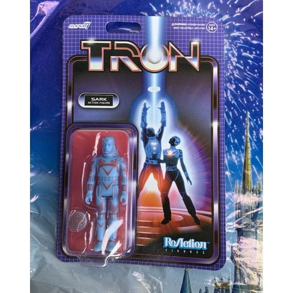 Disney Super7 Tron ReAction Action Figure - 3.75" H Sark