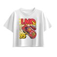 thumbnail image 1 of Disney - Supercharged Lmq - Youth Girl Short Sleeve Boxy Tee, 1 of 4