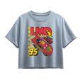 thumbnail image 1 of Disney - Supercharged Lmq - Youth Girl Short Sleeve Boxy Tee, 1 of 4