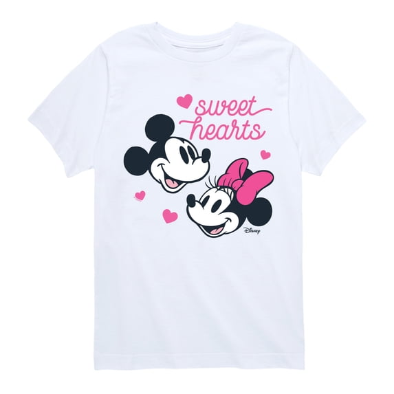 Disney - Sweet Hearts - Youth Boys Short Sleeve Graphic T-Shirt